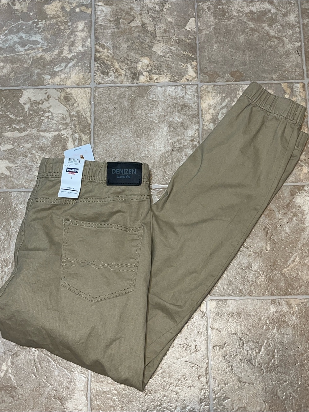 NWT Denizen from Levi's Tan Casual Chino Joggers